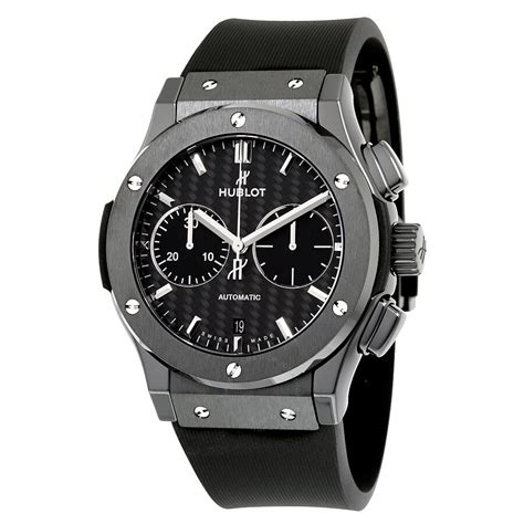 Hublot Classic Fusion Chronograph Black Dial Men's Watch 